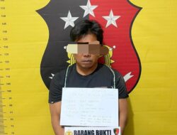 Komitmen Berantas Peredaran Narkoba, Kanit Reskrim Tangkap  EM Pemilik Sabu 4 Gram di Kualuh Leidong
