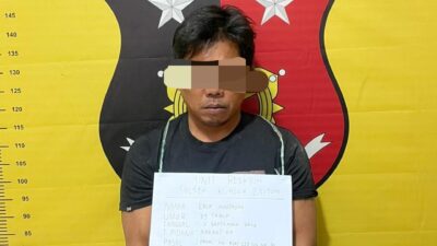 Komitmen Berantas Peredaran Narkoba, Kanit Reskrim Tangkap  EM Pemilik Sabu 4 Gram di Kualuh Leidong