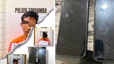 POLSEK TORGAMBA UNGKAP KASUS PENCURIAN DENGAN PEMBERATAN, 2 PELAKU DIAMANKAN