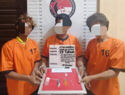 Kasat Narkoba Terjun Langsung Gerebek Sarang Narkoba di Perdamean Sigambal! Tiga Orang Ditangkap