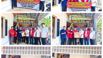 Terima Kunjungan Tim Polda, Ketum PWDPI Dukung Wujudkan Lampung Kondusif