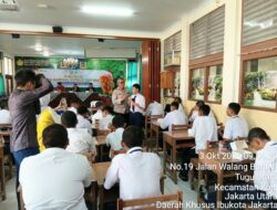 Kapolsek Koja Sosialisasi Ingatkan Pelajar SMP Sejahtera: Jauhi Narkoba, Tawuran dan Bullying