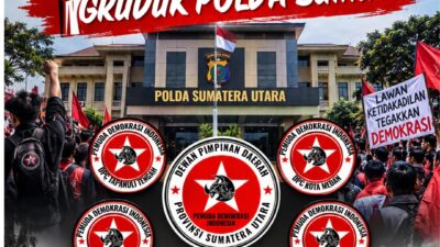DPD PEMUDA DEMOKRASI INDONESIA AKAN GELAR AKSI DI POLDA SUMUT, SOROTI NARKOBA HINGGA DUGAAN JUAL BELI JABATAN