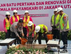 Renovasi SD Kemala Bhayangkari 1 Rorotan Dimulai, Kapolres Jakut: Pendidikan Jadi Fondasi Generasi Masa Depan