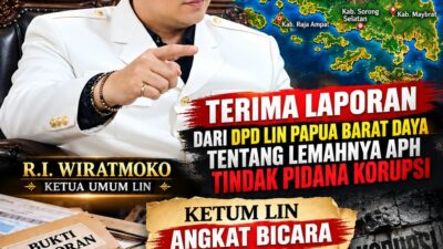 DPP lembaga investigasi negara,menyoroti terkait lemahnya pengungkapan tindak pidana korupsi di wilayah Papua Barat Daya
