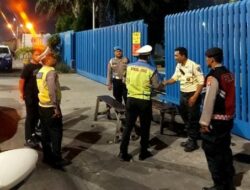 Patroli Cipta Kondisi Polres Pelabuhan Tanjung Priok, Antisipasi Gangguan Kamtibmas di Kawasan Pelabuhan