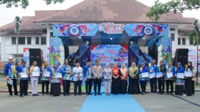 Gebyar Kreativitas dan Inovasi Pendidikan Labuhanbatu Ditutup, Bupati Maya Bertekad Majukan Dunia Pendidikan