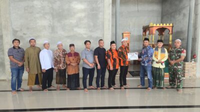 Safari Jum’at, Ketua PAC PP Kualuh Hulu Sambangi Mesjid Di Desa Londut