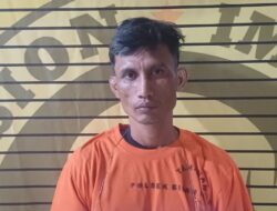 Berawal dari Laporan Warga, Polsek Bilah Hilir Bekuk Pria Diduga Pengedar Sabu