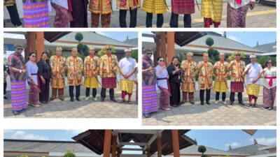 Sela Hadiri Festival Budaya Klungkung, Irjen. Pol. (Purn.) Dr. H. Ike Edwin Kunjungi Pura Agung Besakih