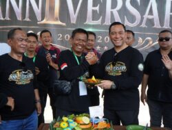Kapolres Metro Jakut bersama Forkopimko Jakarta Utara Hadiri Anniversary 1 Dekade Ojol, 1.000 Paket Sembako Dibagikan