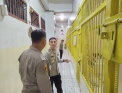 Wakapolres Metro Jakarta Utara Tinjau Rutan, Pastikan Keamanan dan Kesehatan Tahanan