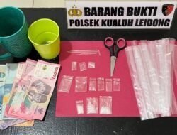 Ungkap Kasus Narkotika, Polsek Kualuh Leidong Tangkap Kibo Bawa Sabu 1,87 Gram.