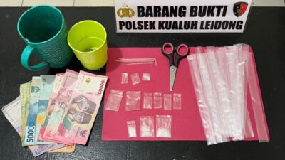 Ungkap Kasus Narkotika, Polsek Kualuh Leidong Tangkap Kibo Bawa Sabu 1,87 Gram.