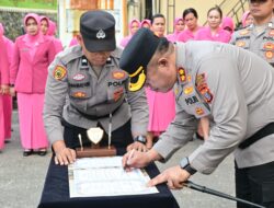Kapolres Labusel Pimpin Sertijab Dua Kapolsek, Tekankan Profesionalisme dan Pelayanan Masyarakat