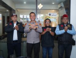 Ngariung Kamtibmas, Kapolres Metro Jakut Perkuat Sinergi bersama LBH Harimau Raya