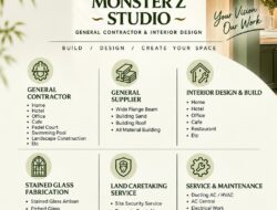 MY LITTLE MONSTER Z STUDIO, SOLUSI TERINTEGRASI KONSTRUKSI DAN DESAIN INTERIOR DI BAWAH KEPEMIMPINAN SYAHBANDI, SH