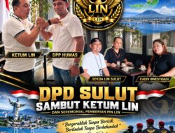 Ketua Umum LIN R.I. Wiratmoko Tiba di Manado, Soliditas DPP hingga DPC Diperkuat
