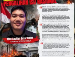 SEKRETARIS DPD PEMUDA DEMOKRASI INDONESIA SUMUT: KEBAKARAN HUTAN JANGAN SAMPAI MENJADI PENGALIHAN ISU NASIONAL