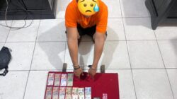 Polsek Torgamba Amankan Pria 41 Tahun, 21 Paket Diduga Sabu Seberat 5,07 Gram Disita