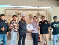 Ketua BPPKB Banten HDS DPC Kabupaten Bogor, Bang H. Farhan. SH Terima Kunjungan Wadir Binmas Polda Metro Jaya