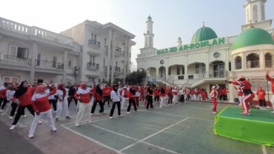 Senam Bersama IKBK dan FPMM, Warga Maluku di Perantauan Perkuat Persaudaraan