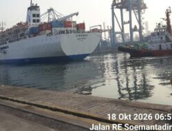Polres Pelabuhan Tanjung Priok Laksanakan Pelayanan dan Pengamanan Debarkasi 554 Penumpang KM Ciremai dari Surabaya