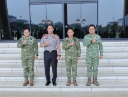 Kapolri Silaturahmi ke Panglima TNI, Perkuat Sinergi Jaga Stabilitas Keamanan