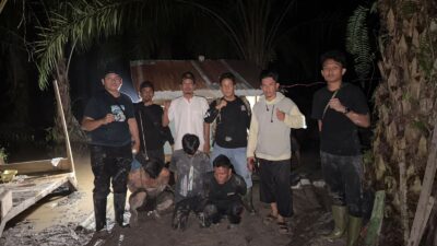 Operasi Sarang Narkoba Dini Hari Di Desa Sei Sentang, Polsek Kualuh Leidong Amankan 3 Pria.