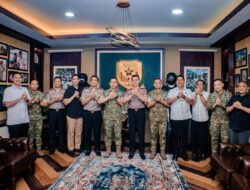 Silaturahmi Kapolda Metro Jaya dan Pangdam Jaya, Perkuat Sinergitas TNI-Polri