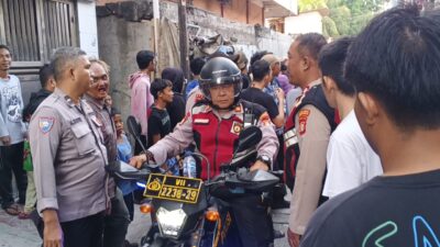 Polsek Metro Penjaringan Amankan Terduga Pelaku Pencurian Motor di Penjaringan, Kunci T Masih Menancap di Kontak